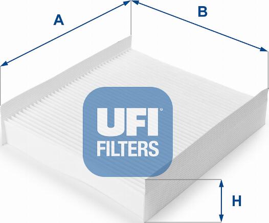 UFI 53.157.00 — Filtr kabinowy