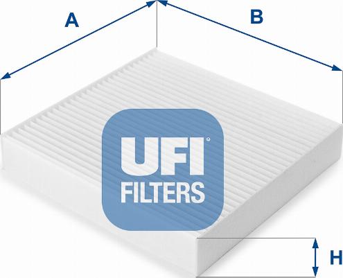 UFI 53.109.00 — Filtr kabinowy