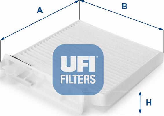 UFI 53.104.00 — Filtr kabinowy