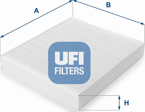 UFI 53.102.00 — Filtr kabinowy