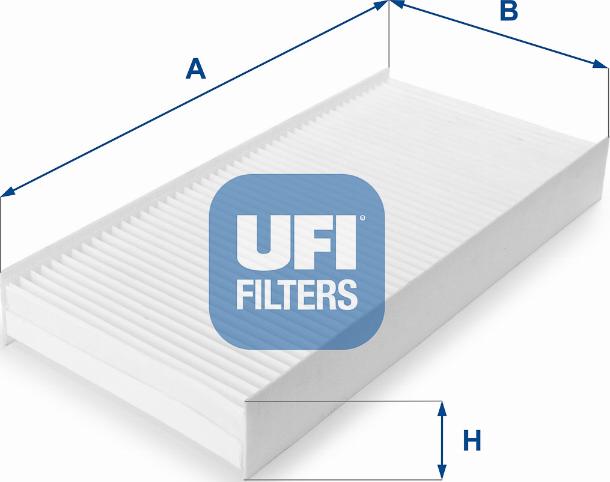 UFI 53.136.00 — Filtr kabinowy