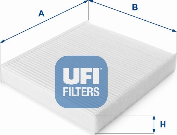 UFI 53.129.00 — Filtr kabinowy