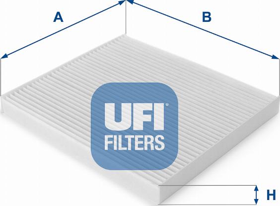 UFI 53.125.00 — Filtr kabinowy