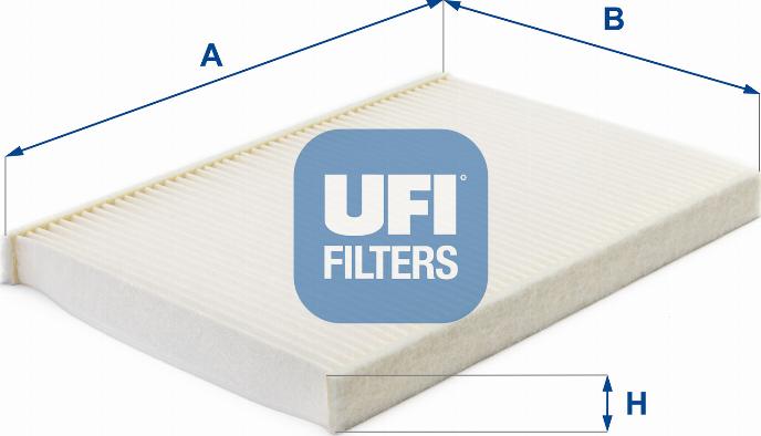 UFI 53.391.00 — Filtr kabinowy