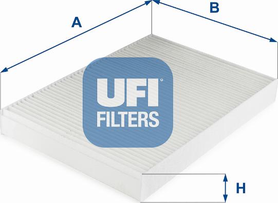 UFI 53.314.00 — Filtr kabinowy