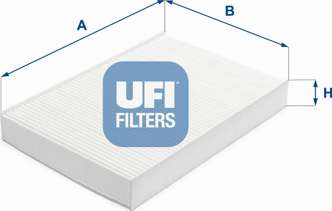 UFI 53.389.00 — Filtr kabinowy