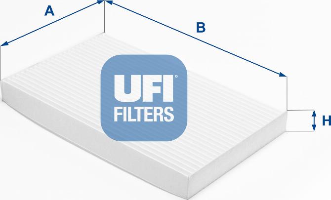 UFI 53.388.00 — Filtr kabinowy