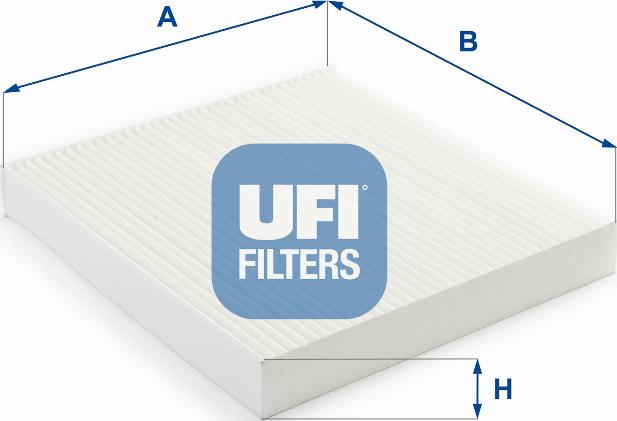 UFI 53.383.00 — Filtr kabinowy