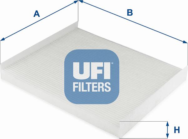 UFI 53.331.00 — Filtr kabinowy