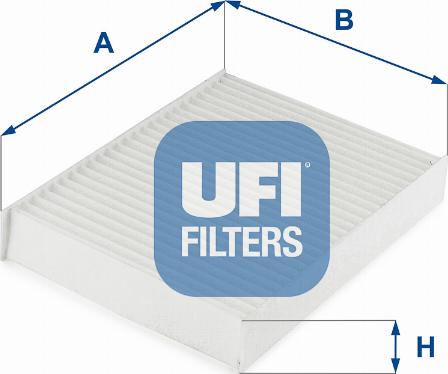 UFI 53.299.00 — Filtr kabinowy