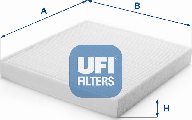 UFI 53.298.00 — Filtr kabinowy
