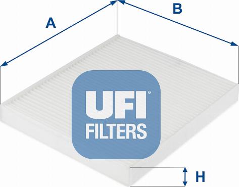 UFI 53.243.00 — Filtr kabinowy