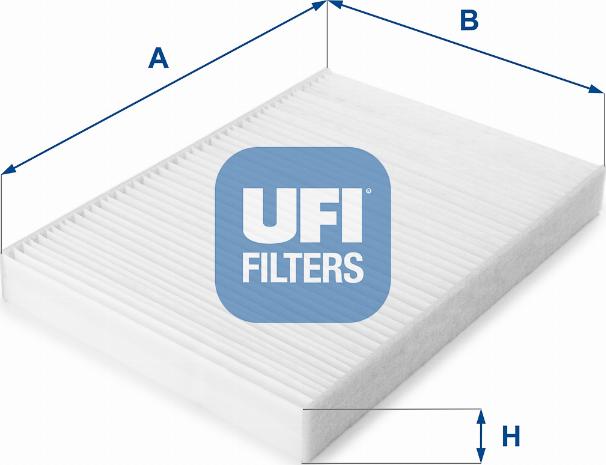 UFI 53.206.00 — Filtr kabinowy