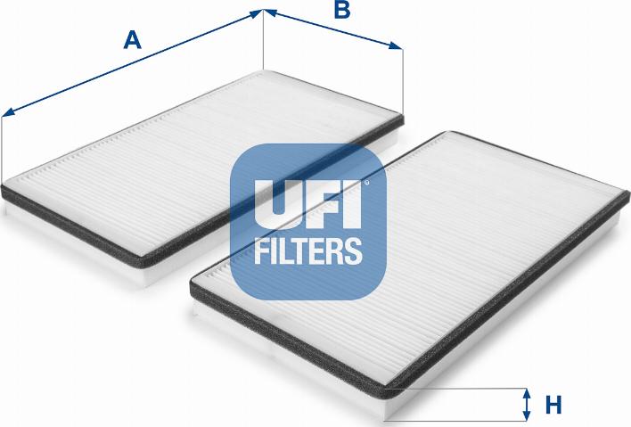 UFI 53.228.00 — Filtr kabinowy