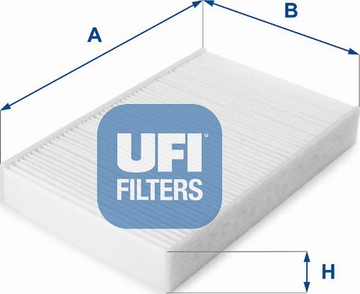 UFI 53.223.00 — Filtr kabinowy