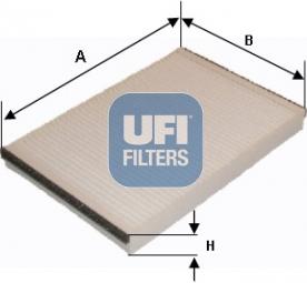 UFI 53.422.00 — Filtr kabinowy