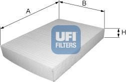 UFI 53.423.00 — Filtr kabinowy