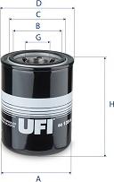 UFI 80.139.00 — Filtr, hydraulika robocza