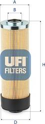 UFI 83.107.00 - Filtr hydrauliczny