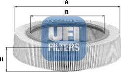 UFI 30.976.00 — Filtr powietrza