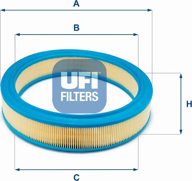 UFI 30.145.01 — Filtr powietrza