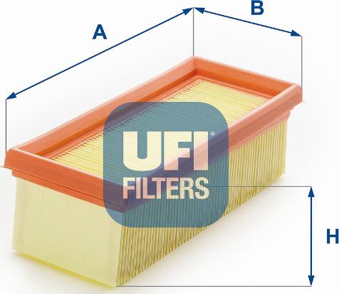 UFI 30.163.00 — Filtr powietrza