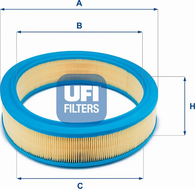 UFI 30.118.01 — Filtr powietrza