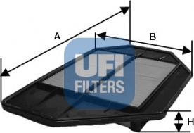 UFI 30.360.00 — Filtr powietrza