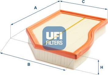 UFI 30.C35.00 — Filtr powietrza