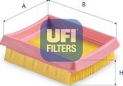 UFI 30.D83.00 — Filtr powietrza
