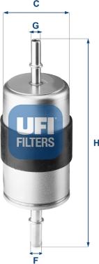 UFI 31.944.00 — Filtr paliwa