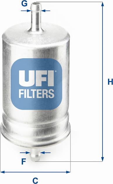 UFI 31.510.00 — Filtr paliwa