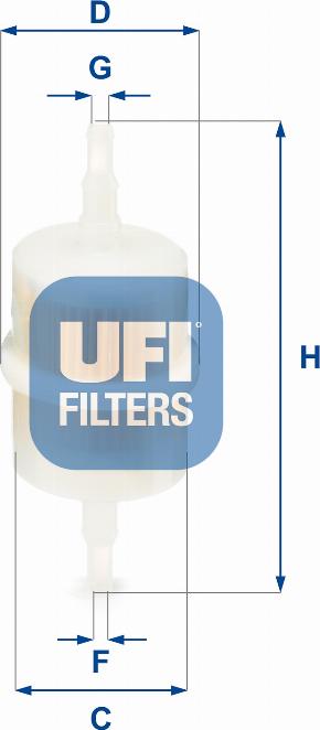 UFI 31.012.00 — Filtr paliwa