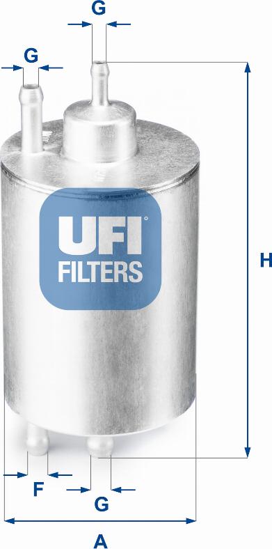 UFI 31.841.00 — Filtr paliwa