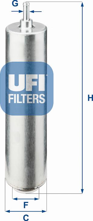 UFI 31.852.00 — Filtr paliwa
