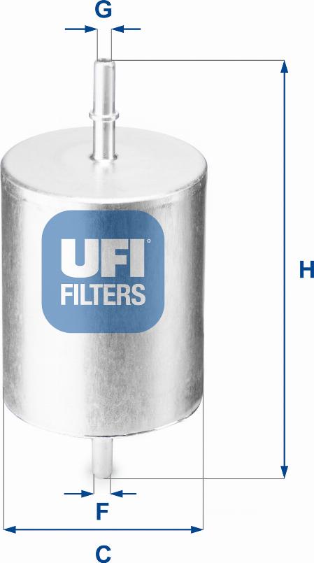 UFI 31.817.00 — Filtr paliwa