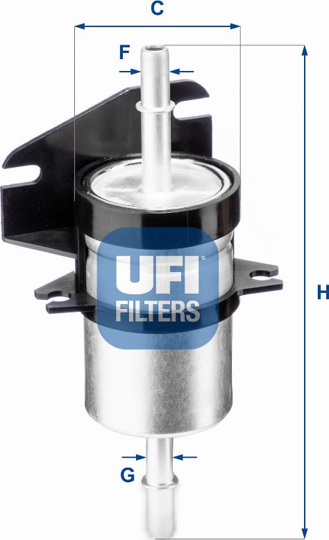 UFI 31.740.00 — Filtr paliwa