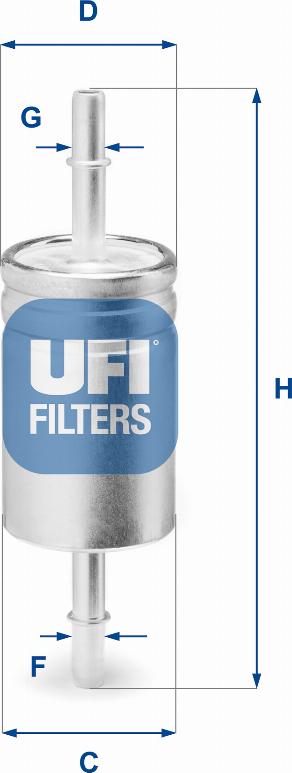 UFI 31.740.03 — Filtr paliwa
