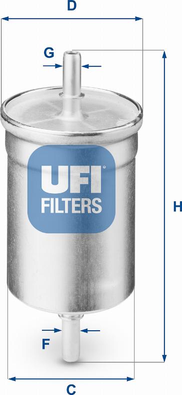 UFI 31.710.00 - FILTR PALIWA