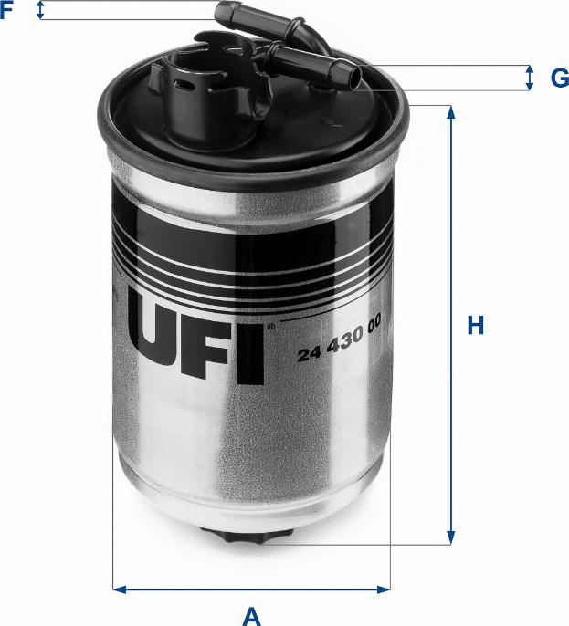 UFI 24.430.00 — Filtr paliwa