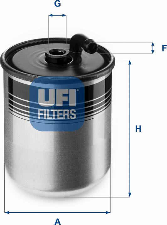 UFI 24.429.00 — Filtr paliwa