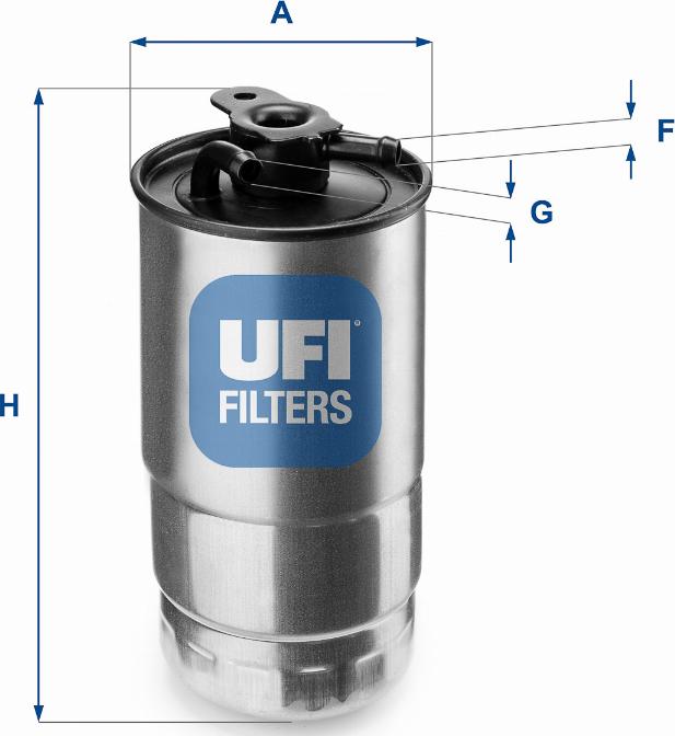 UFI 24.427.00 — Filtr paliwa