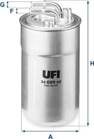 UFI 24.099.00 — Filtr paliwa