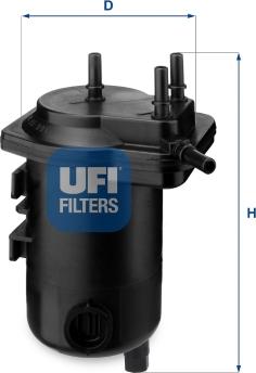 UFI 24.013.00 — Filtr paliwa
