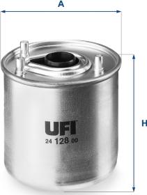 UFI 24.128.00 — Filtr paliwa