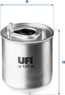 UFI 24.127.00 - Filtr paliwa