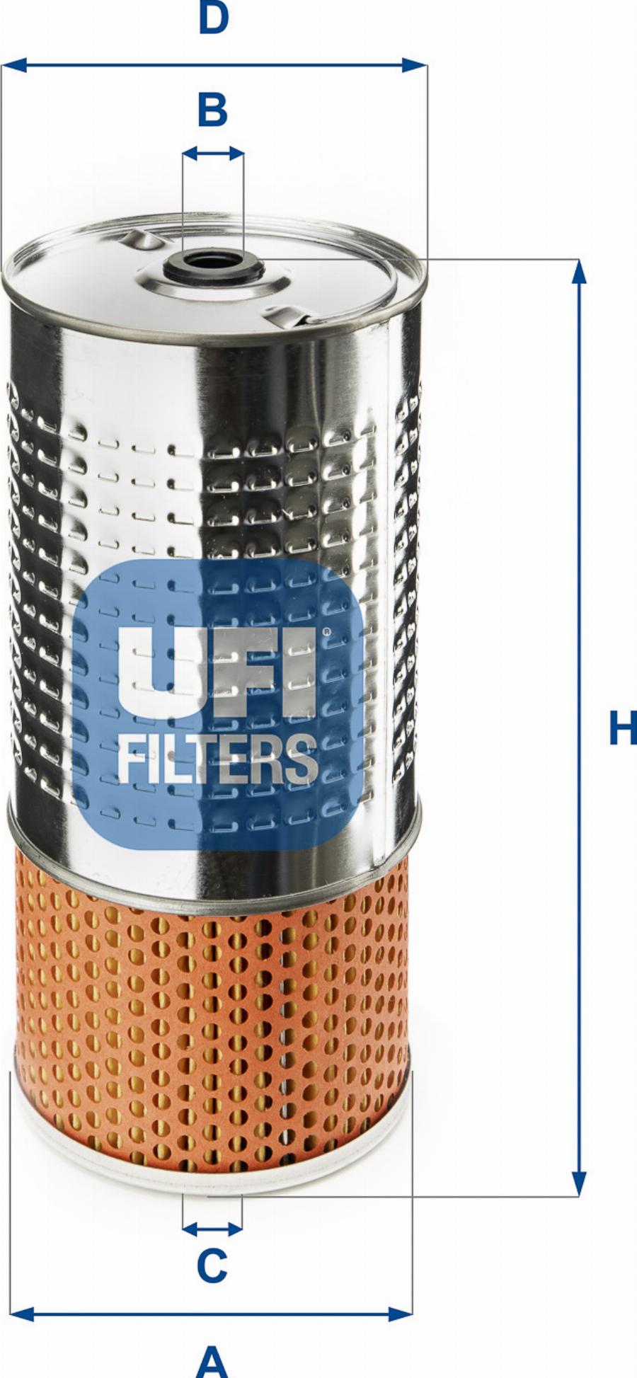 UFI 25.499.00 — Filtr oleju