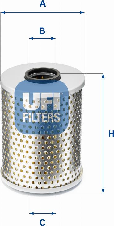 UFI 25.548.00 — Filtr oleju