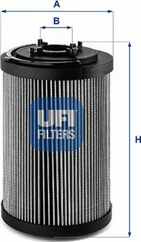 UFI 25.696.00 — Filtr oleju