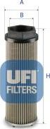 UFI 25.689.00 - Filtr hydrauliczny